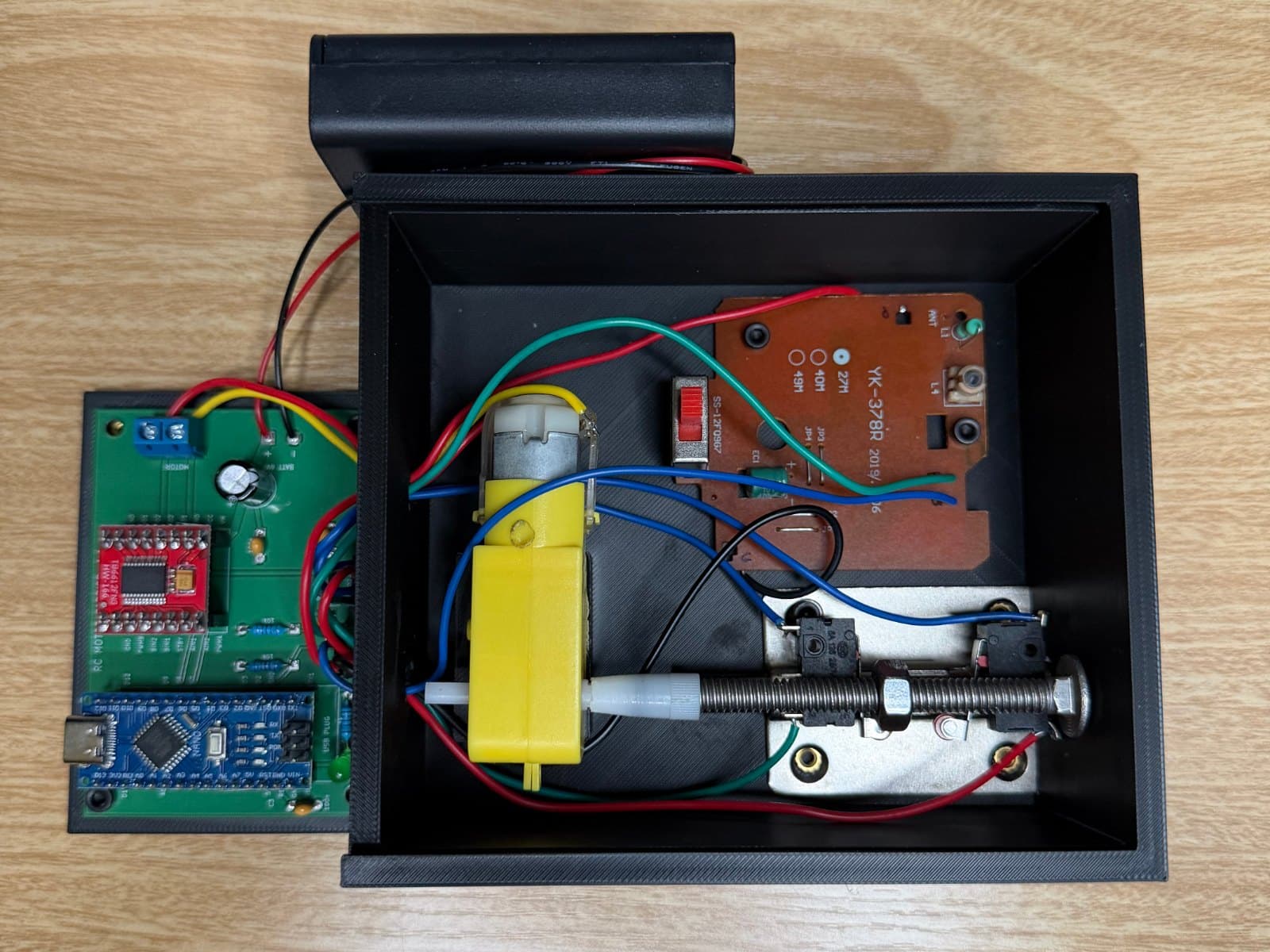 Remote door lock